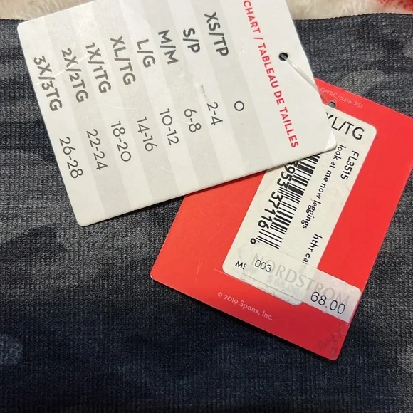 NWT SPANX Camouflage Print Leggings - Picture 6 of 8